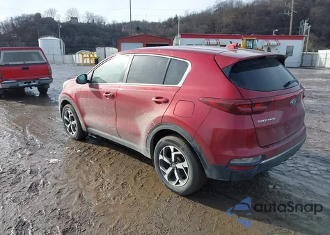 2020 Kia Sportage Lx z USA, uszkodzony, nr VIN KNDPMCAC8L7729419